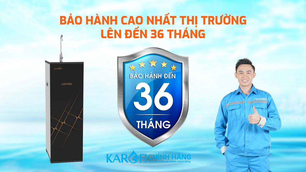 Máy lọc nước Karofi Livotec 606