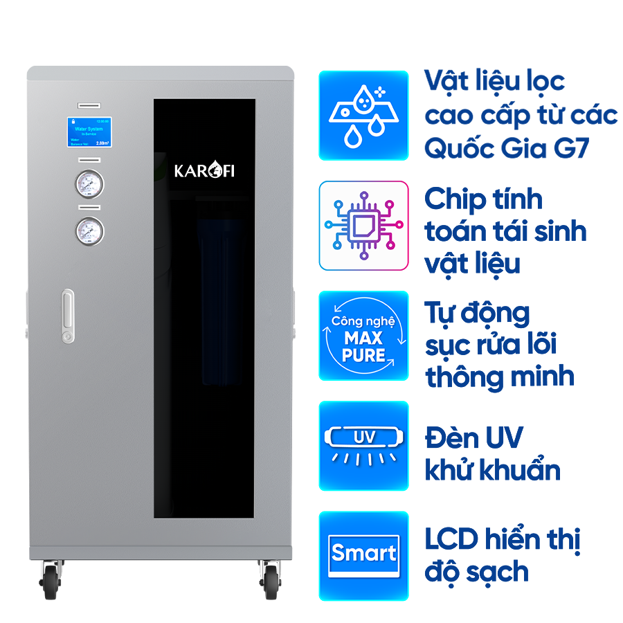 Máy lọc nước tổng đầu nguồn Karofi KST-79