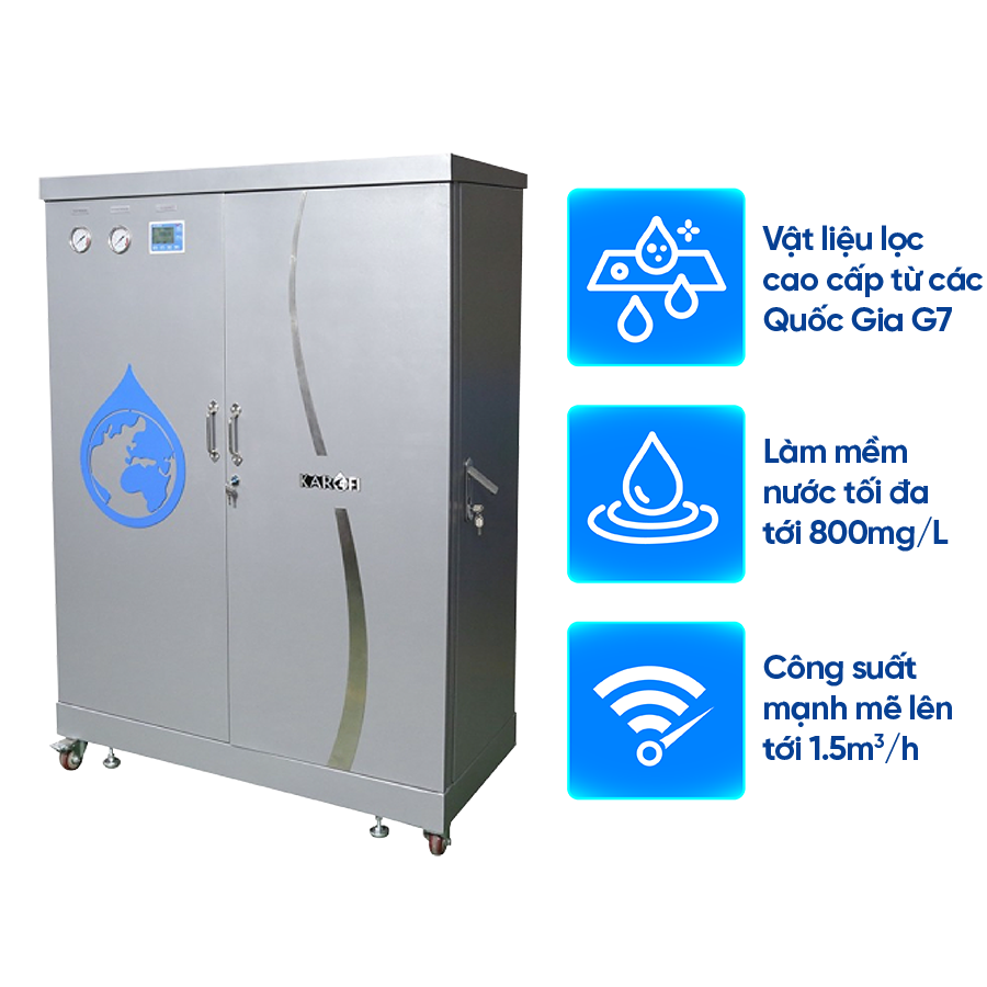 Máy lọc nước tổng đầu nguồn Karofi KTF-552 ECO